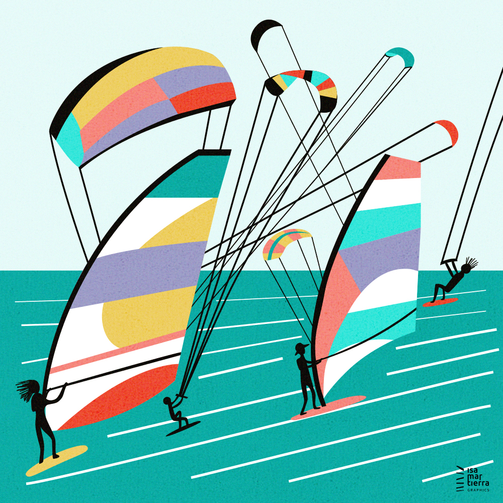 El Médano windsurfing